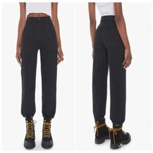 Mother The Wrapper Patch Springy Not Guilty Jogger Ankle Jeans Sz 25 NWT $248
